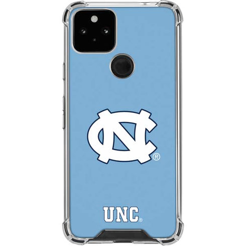 Carolina UNC Google Pixel 5 Clear Case